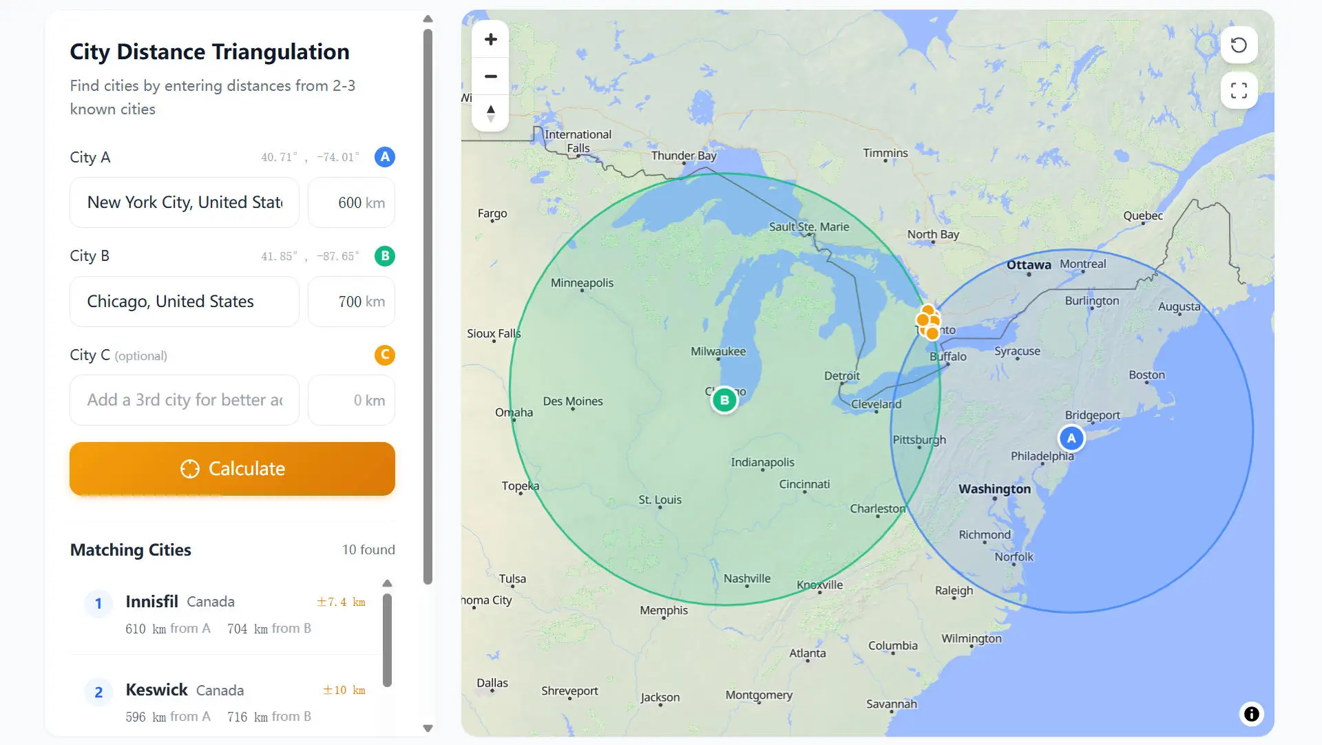 CityDistance product image