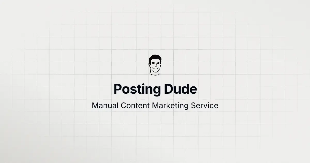 Posting Dude product image