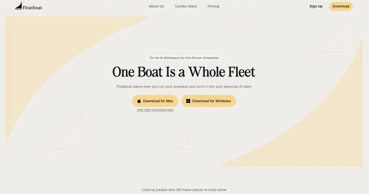 Floatboat ai product image