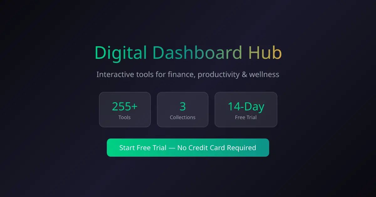 Digital Dashboard Hub image number 01
