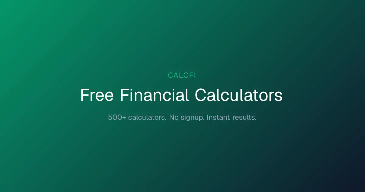 CalcFi product image