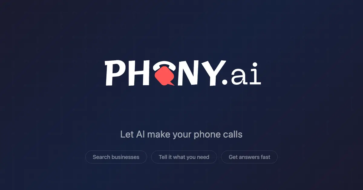 Phony product image