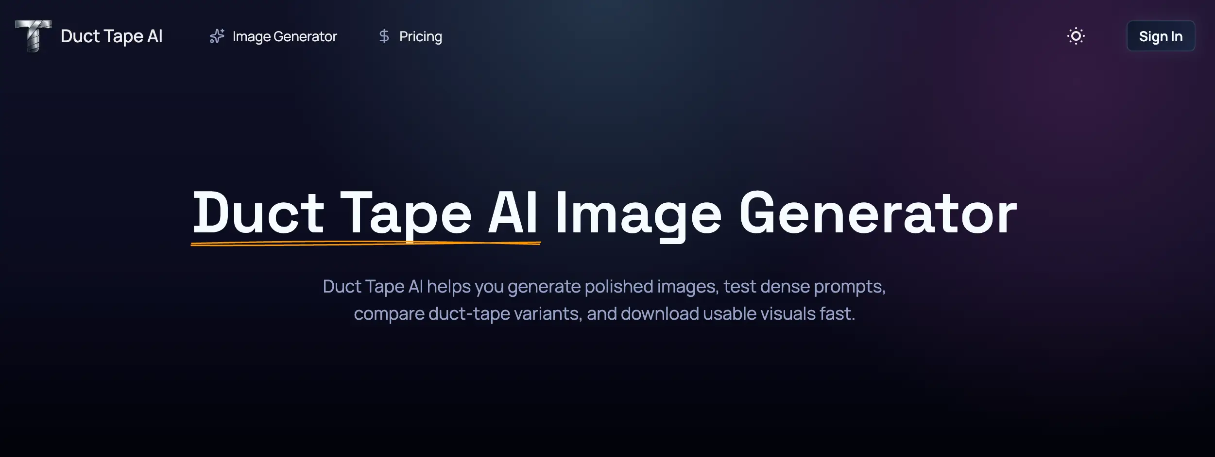 Duct Tape AI product image