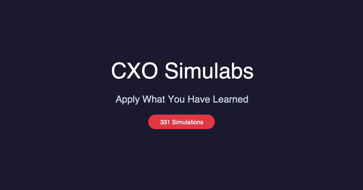 CXOsimulabs product image