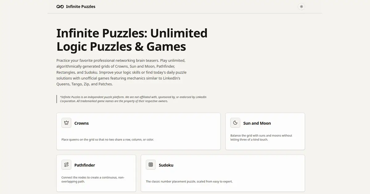 Infinite Puzzles image number 01