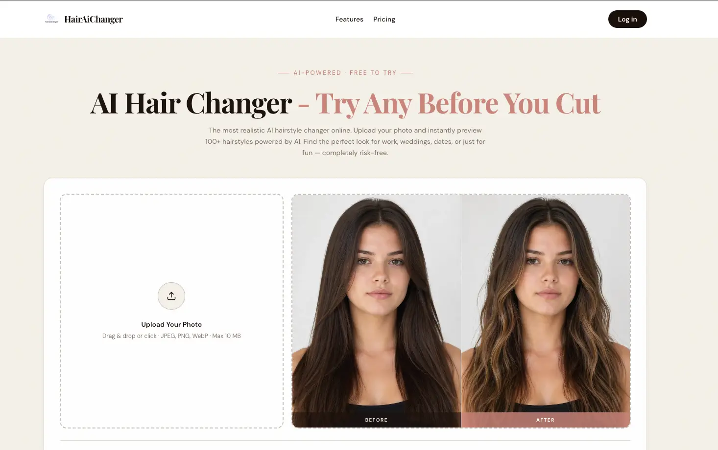 AI Hair Changer product image