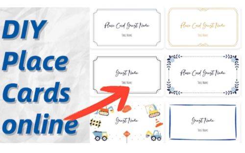 Place Card Maker