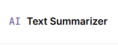 AI Text Summarizer