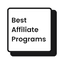 Best Affiliate Programs