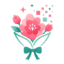 Digital Flower Bouquet