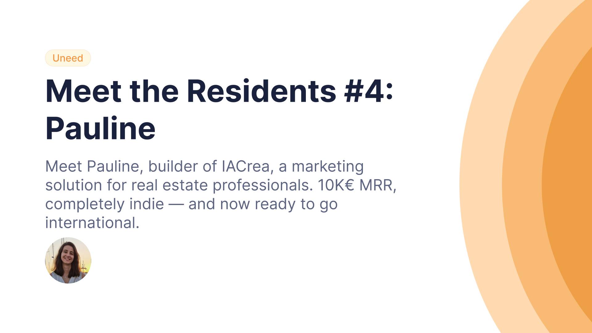 Meet the Residents #4: Pauline 🇫🇷