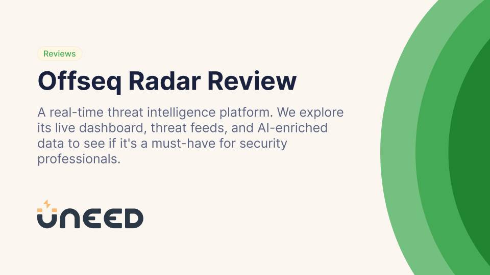 OffSeq Radar Review - Real-Time Threat Intelligence Made Accessible in 2025