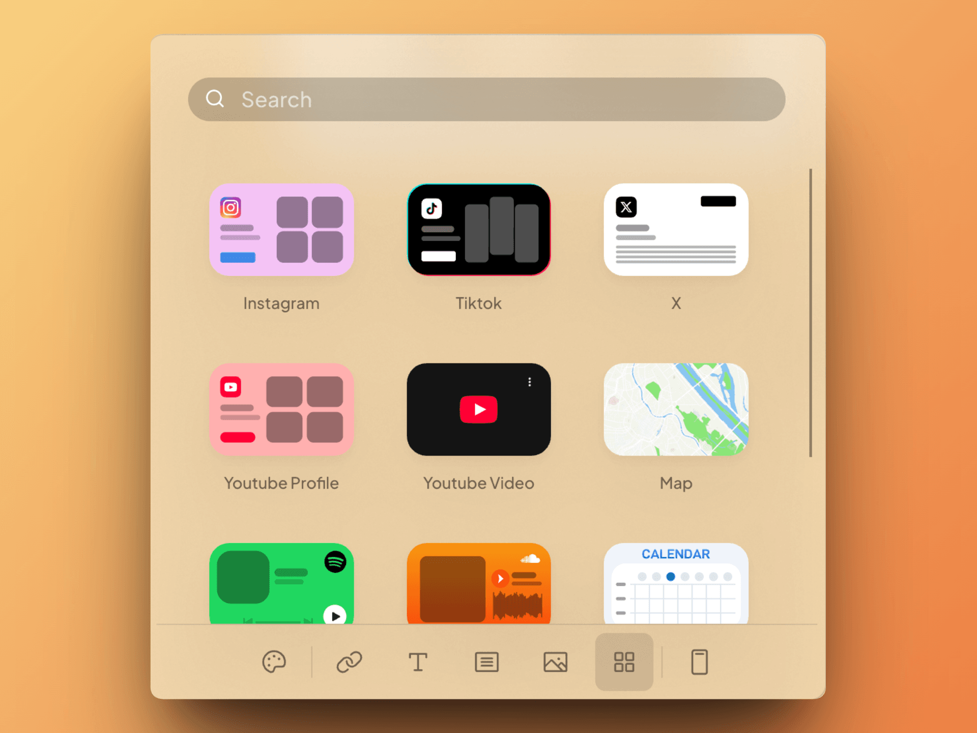 The widget library with so many integrations!