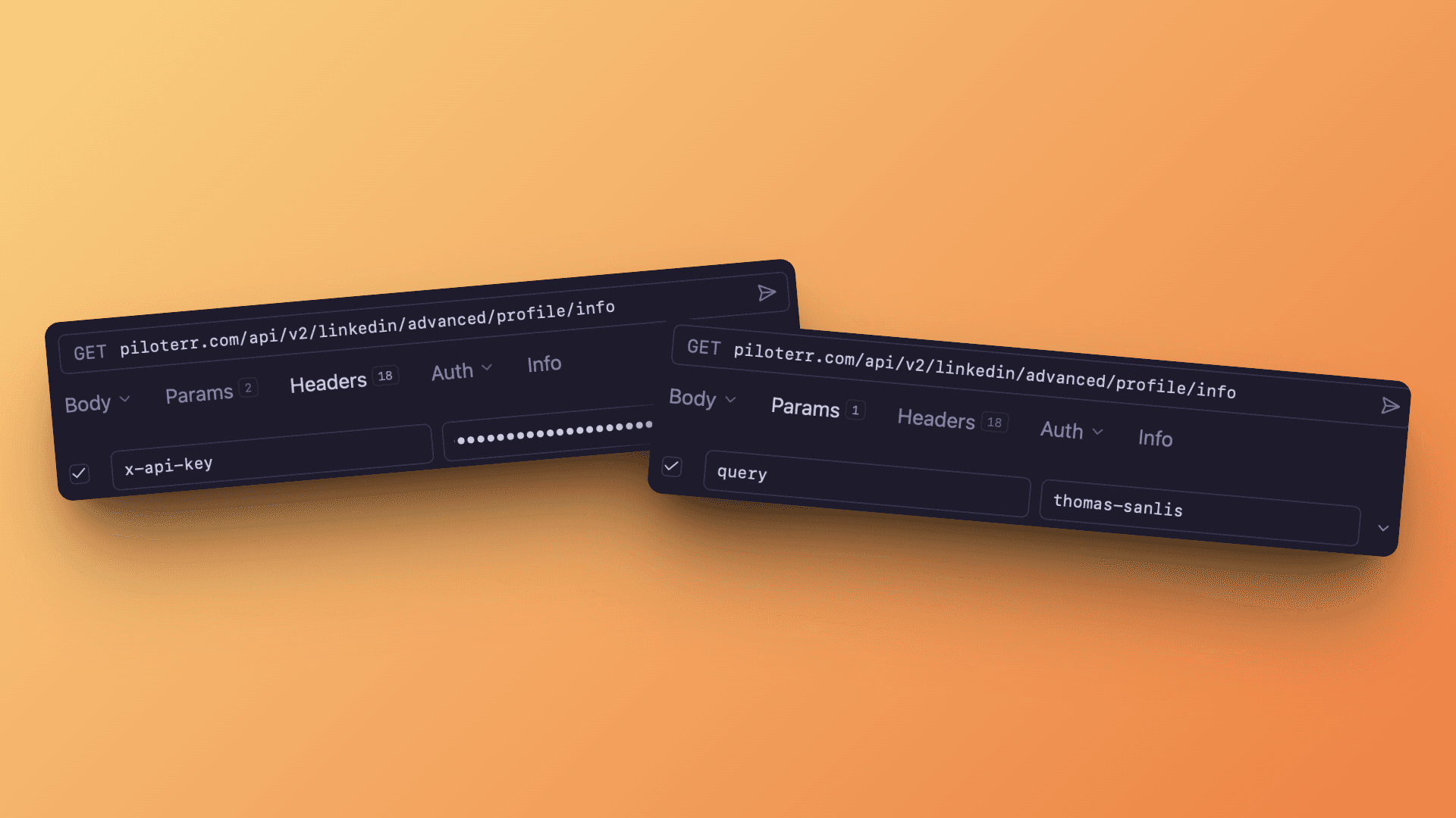 Testing the LinkedIn Profile endpoint