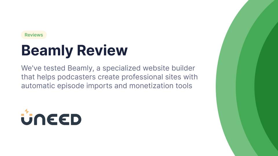 Beamly Review - The Easiest Way to Launch Your Podcast Website in 2025