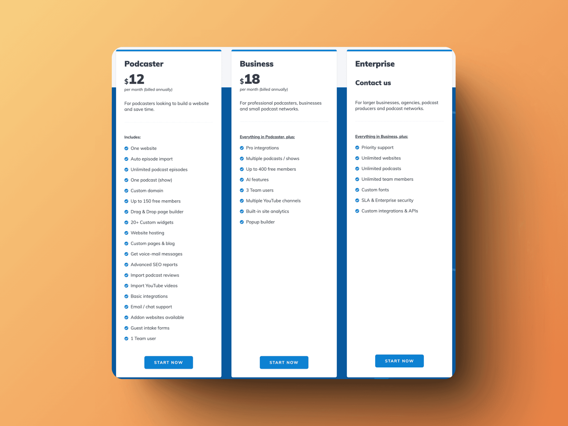 Beamly's pricing plans