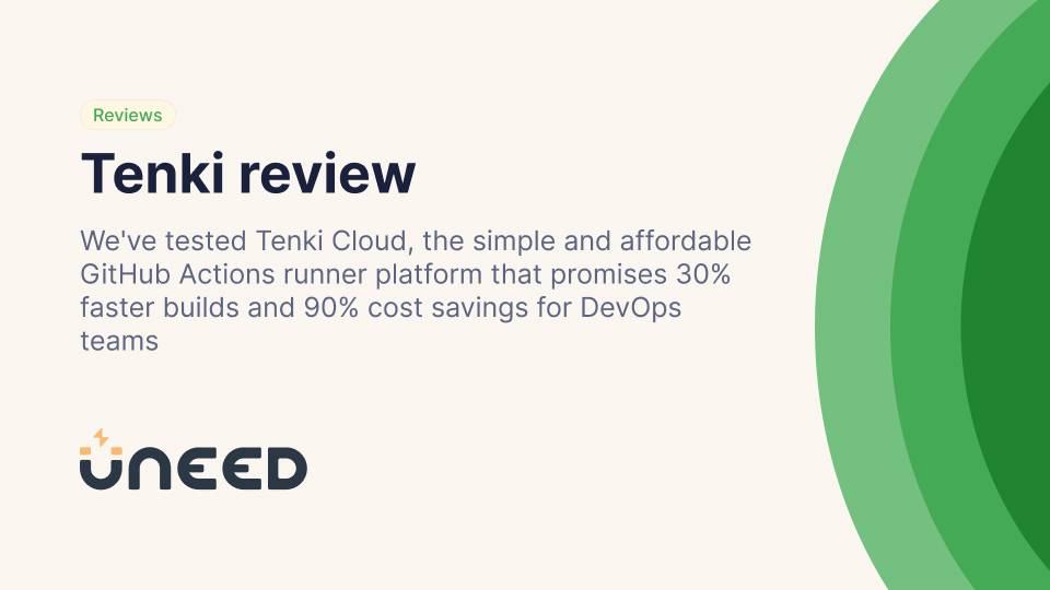 Tenki Review - Lightning Fast GitHub Actions Runners at 90% Lower Cost in 2025