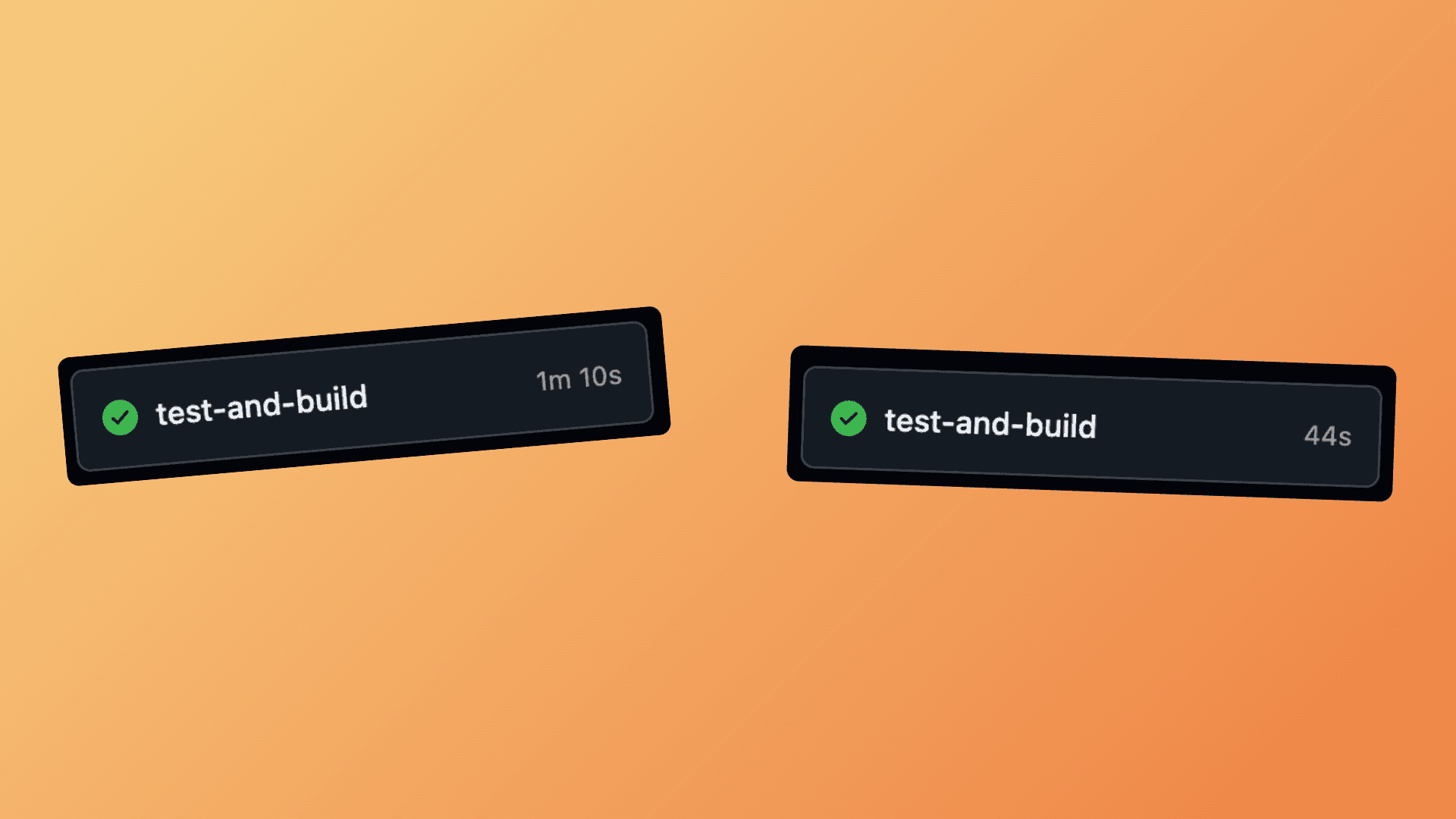 Speed comparison between Github Actions and Tenki