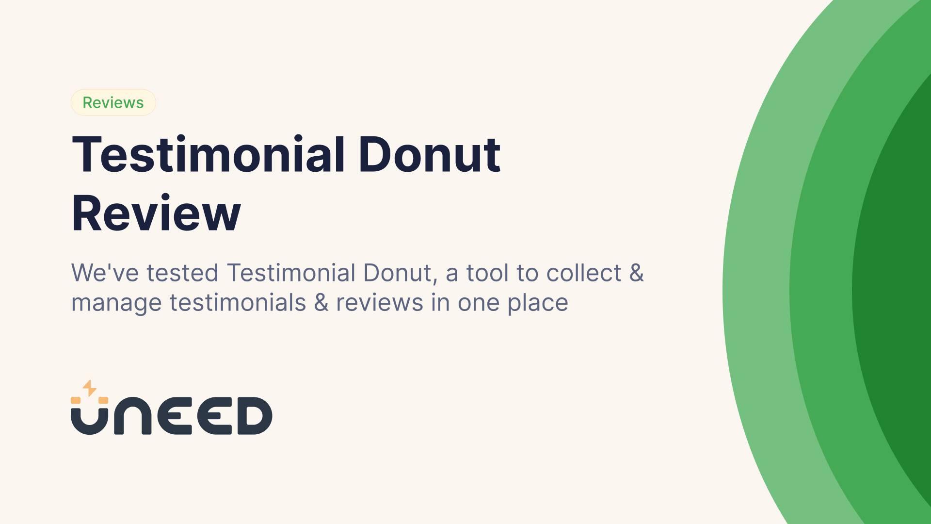 Testimonial Donut Review - Collecting feedback in 2025