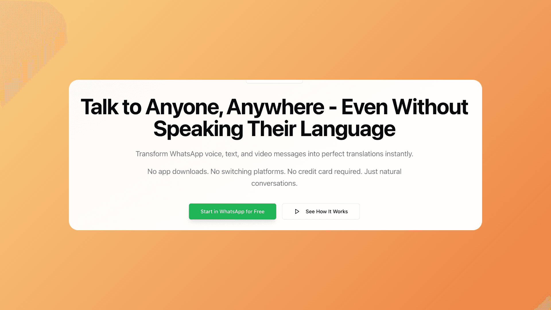 TuCanChat landing page