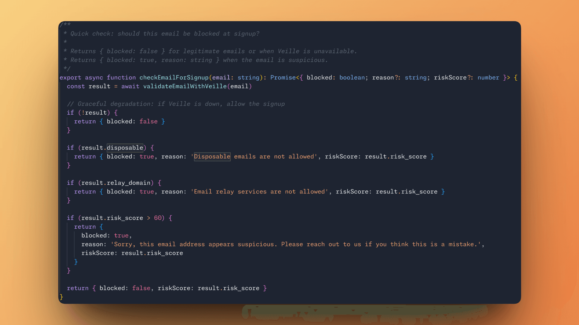 The new Insights page with fraud detection analytics