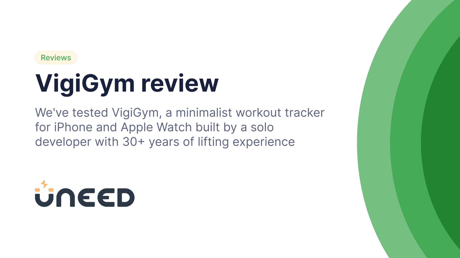 VigiGym Review - The Minimalist Workout Tracker That Gets Out of Your Way in 2025