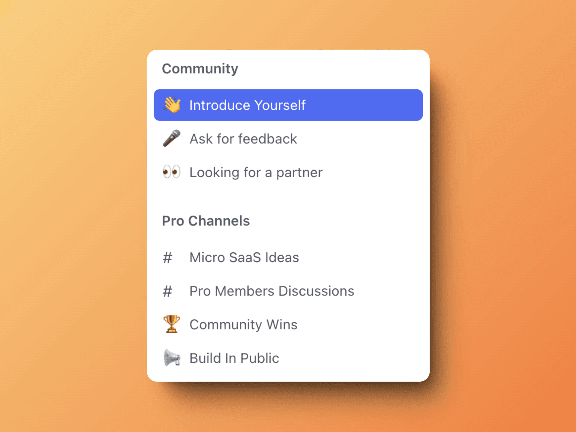 Micro SaaS HQ Community