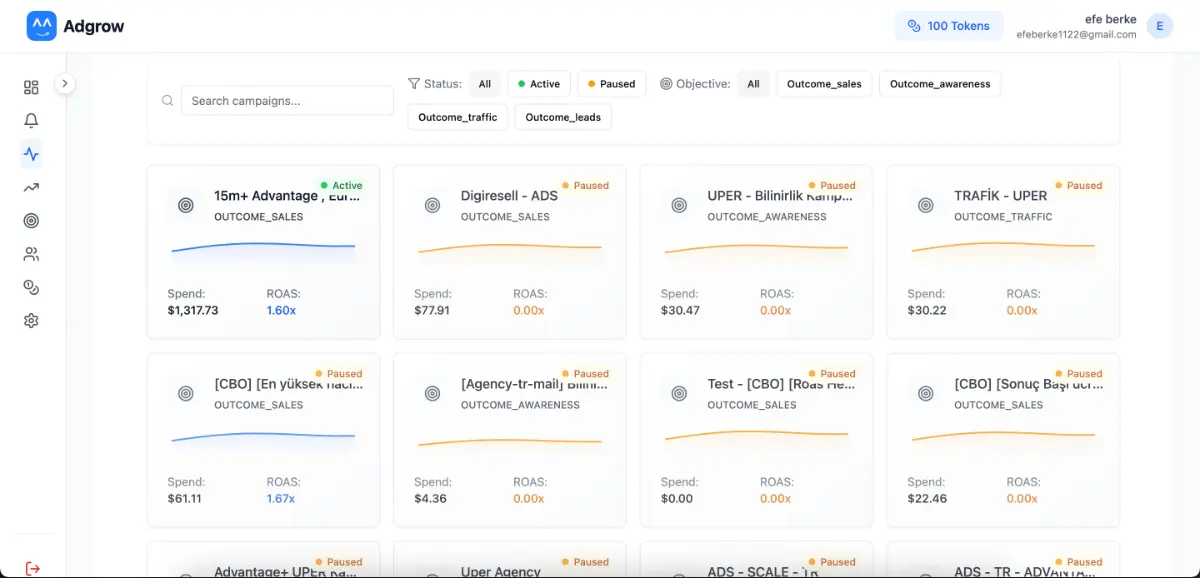 Adgrow screenshot 2