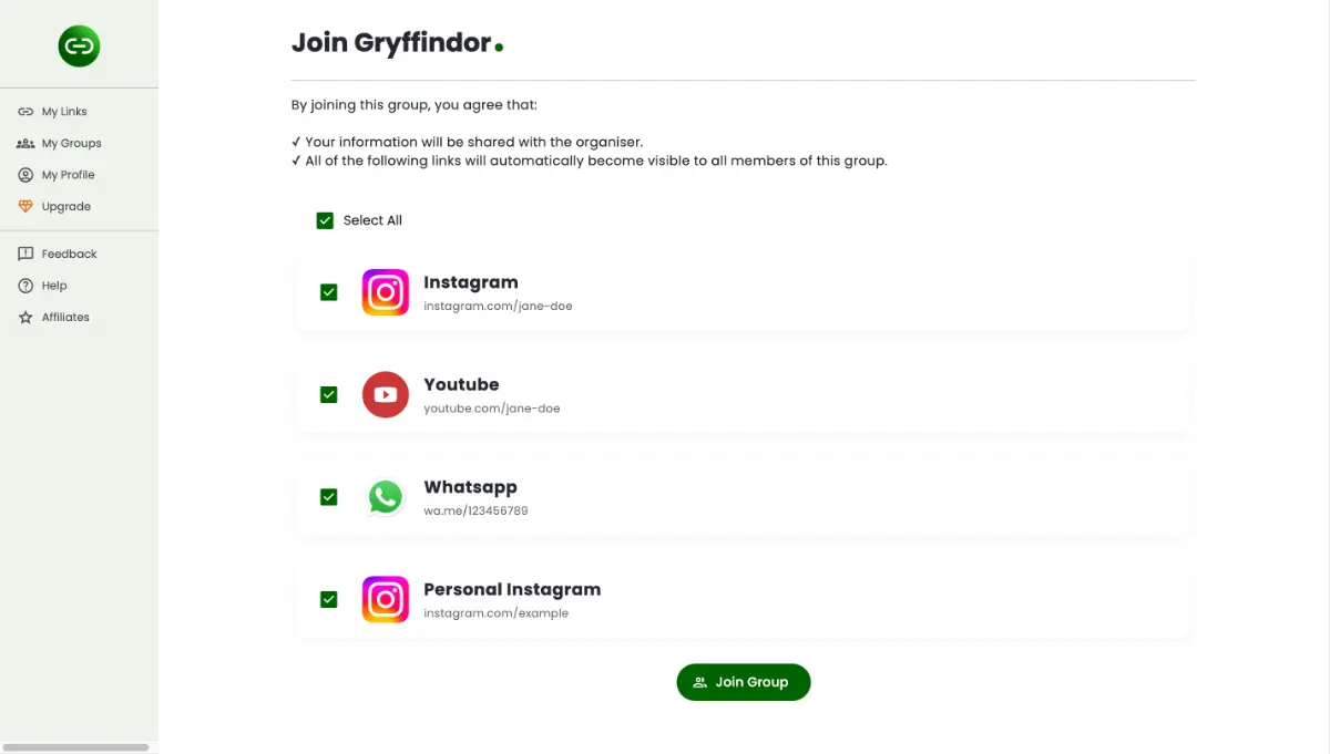 Afterlinker screenshot 4
