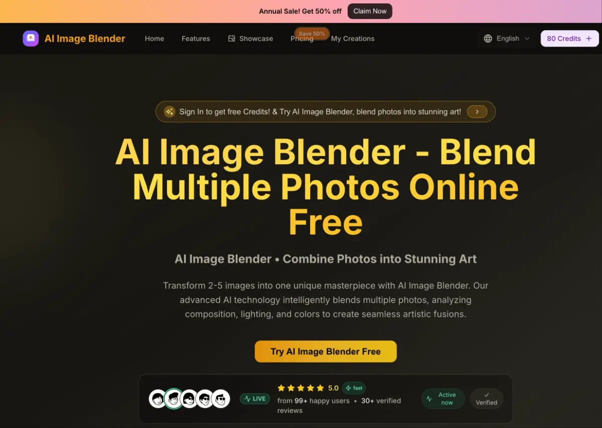 AI Image Blender screenshot 2