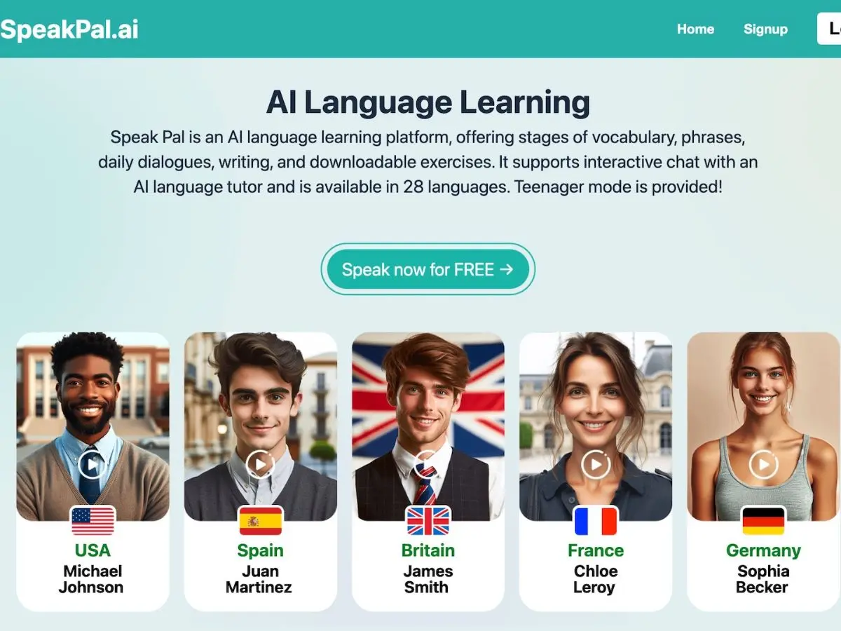 AI language learning program -Speakpal screenshot 3
