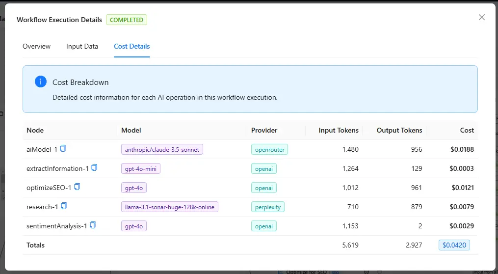 AI Workflow Automation screenshot 4