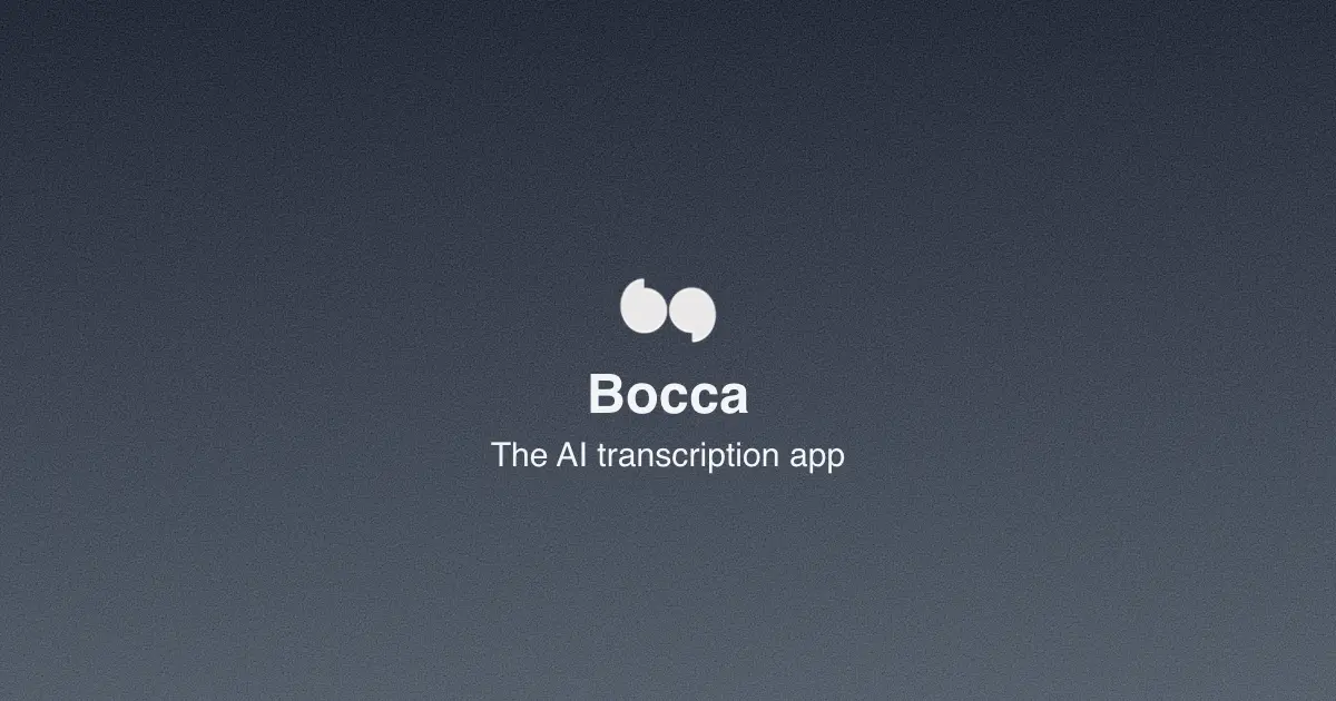 Bocca screenshot 2