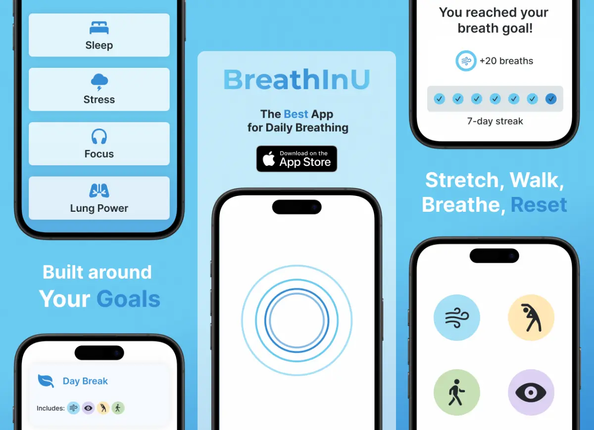 BreathInU: Move, Breathe, Rest screenshot 2