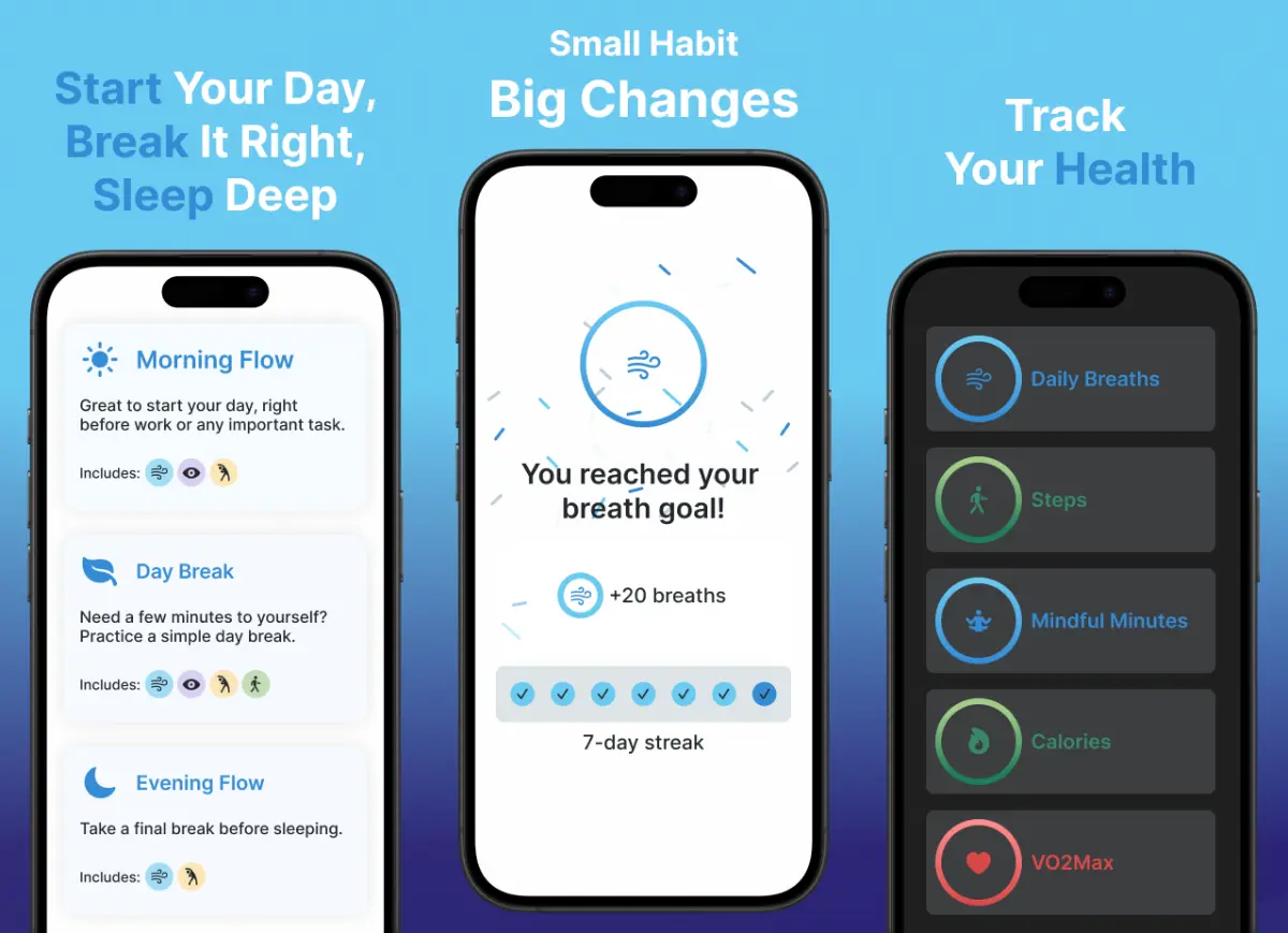 BreathInU: Move, Breathe, Rest screenshot 3