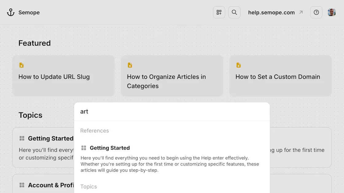 Semope screenshot 2