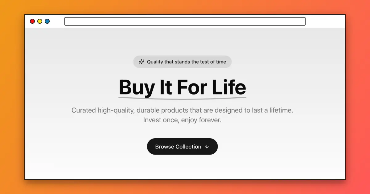 Buy It For Life screenshot 2