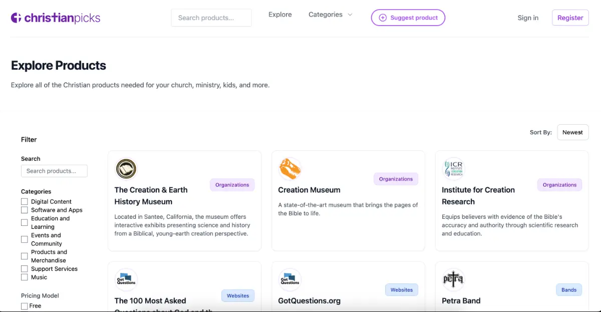 ChristianPicks screenshot 3