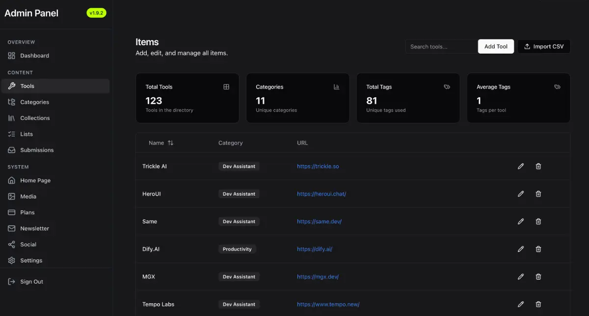 coollist screenshot 4