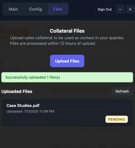 Cradle screenshot 2