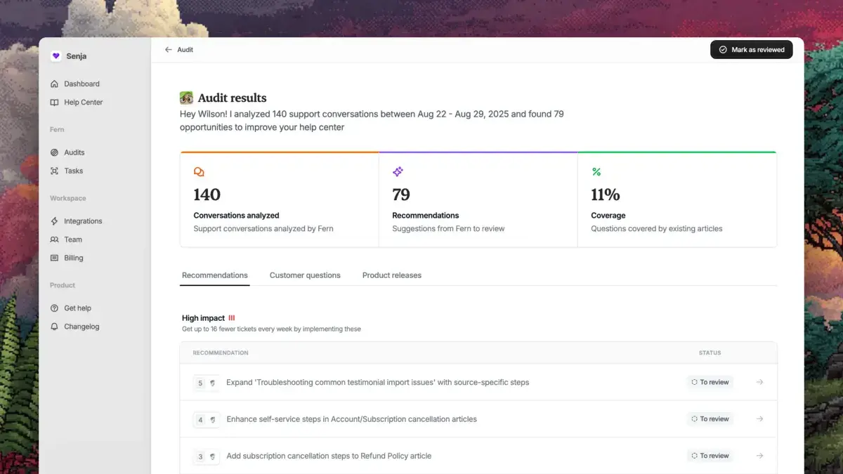 Ferndesk screenshot 3