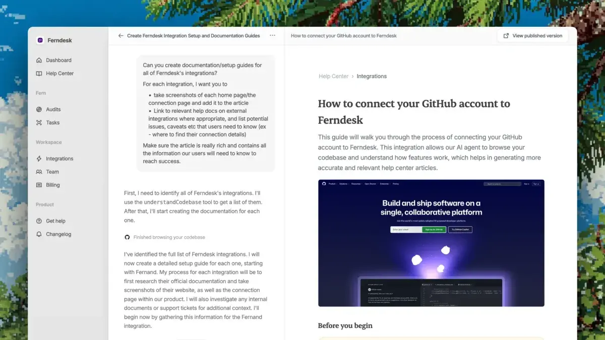 Ferndesk screenshot 4
