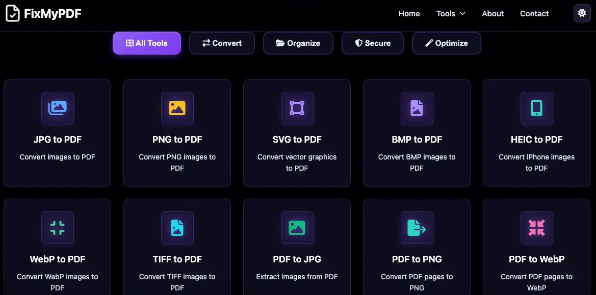 Fixmypdf screenshot 2