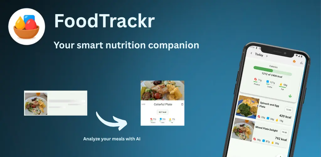 FoodTrackr screenshot 1