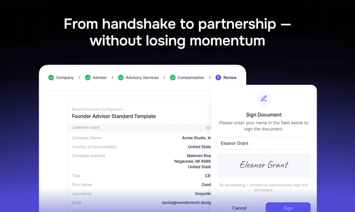 Founder Advisor Standard Template by Skala screenshot 3