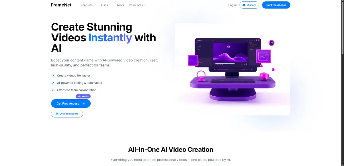 Framenet ai screenshot 1