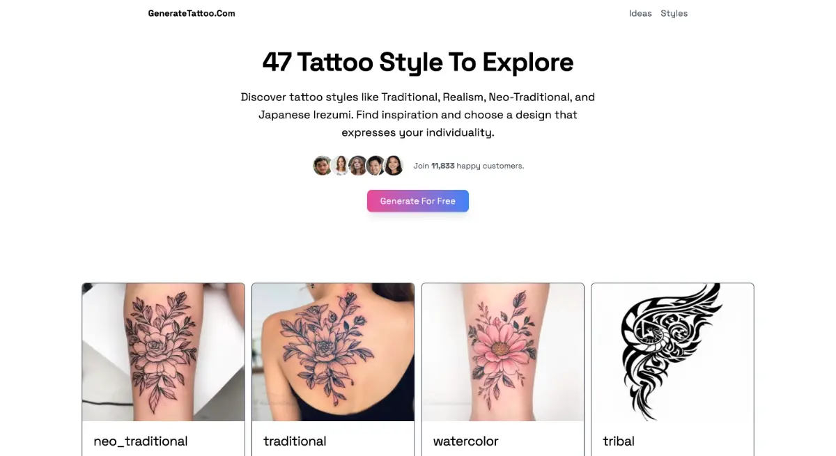 generate tattoo screenshot 3