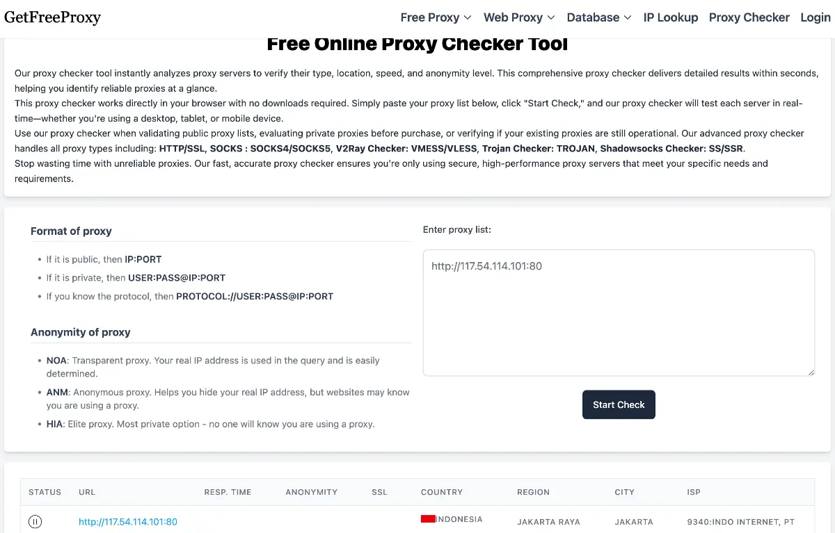 GetFreeProxy screenshot 3