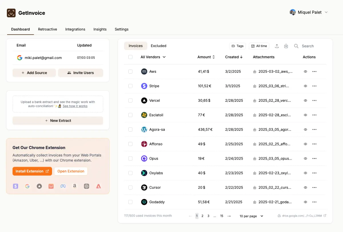 GetInvoice screenshot 2