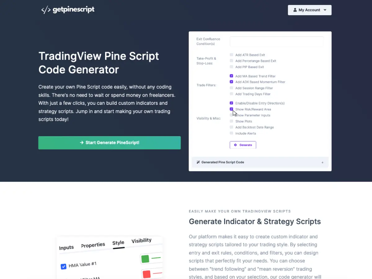 GetPineScript screenshot 2